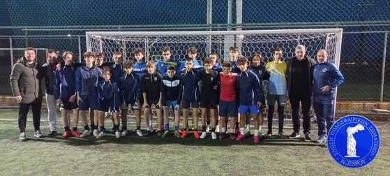 Την Ένωση Ποδοσφαιρικών Σωματείων Έβρου επισκέφθηκε ο Τεχνικός Διευθυντής Εθνικών ομάδων